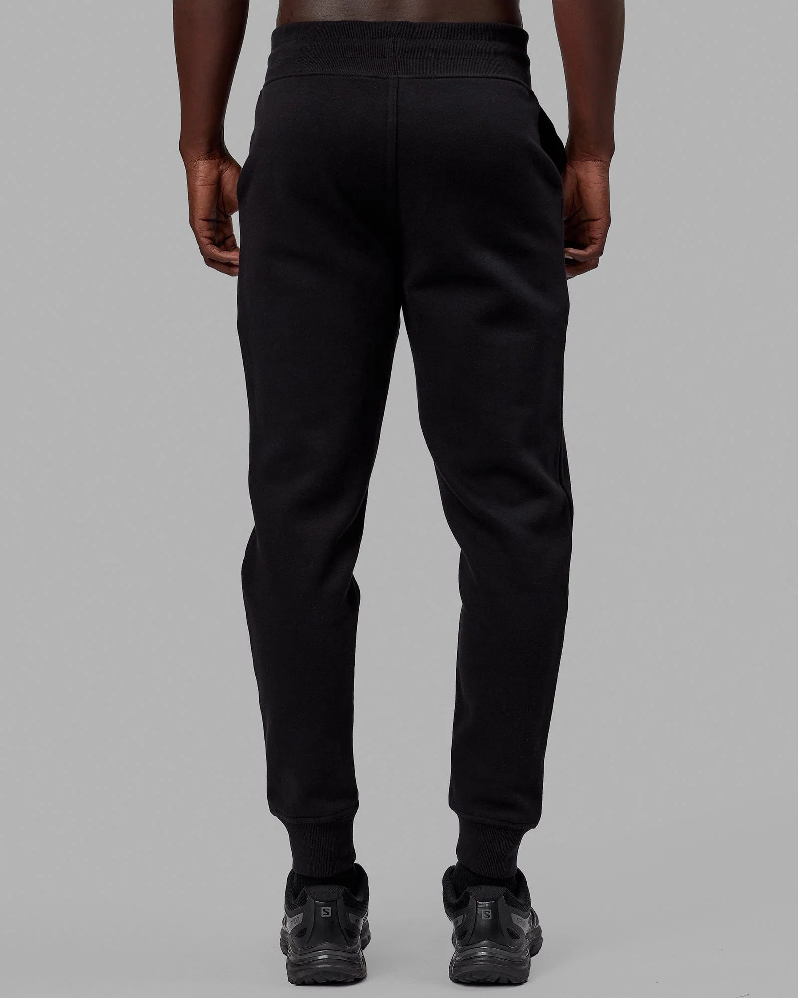 Structure Trackpant - Black-White 12 Structure Trackpant - Black-White