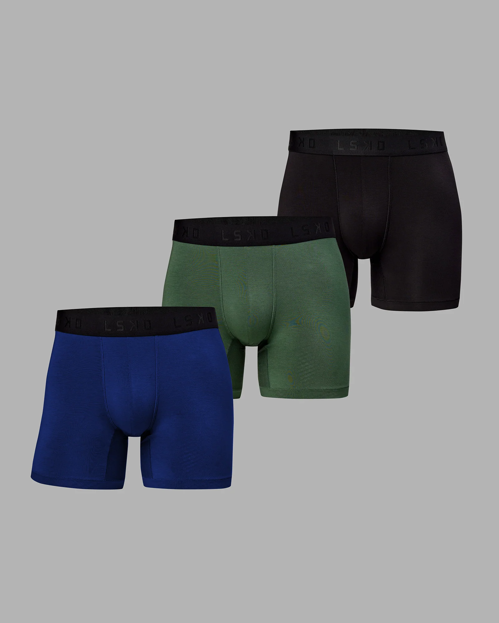 MVP Trunks 3-Pack - Black/Cilantro/Midnight Blue