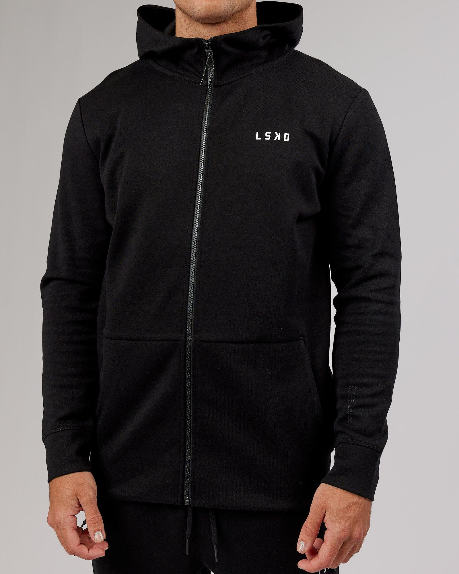 Athlete ForgedFleece Zip Up Hoodie - Black