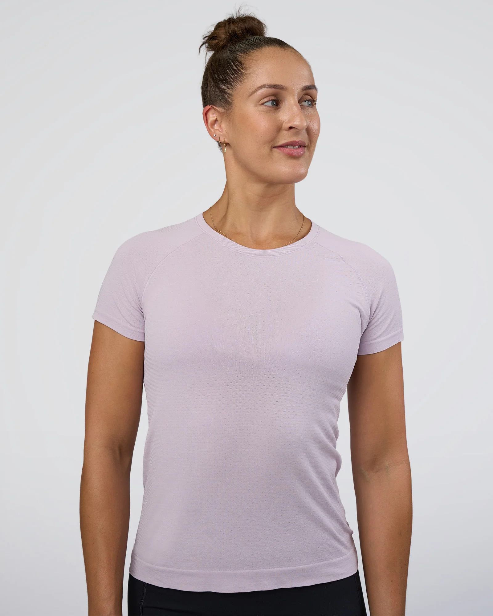 AeroFLX+ Seamless Tee - Fair Orchid/Fair Orchid