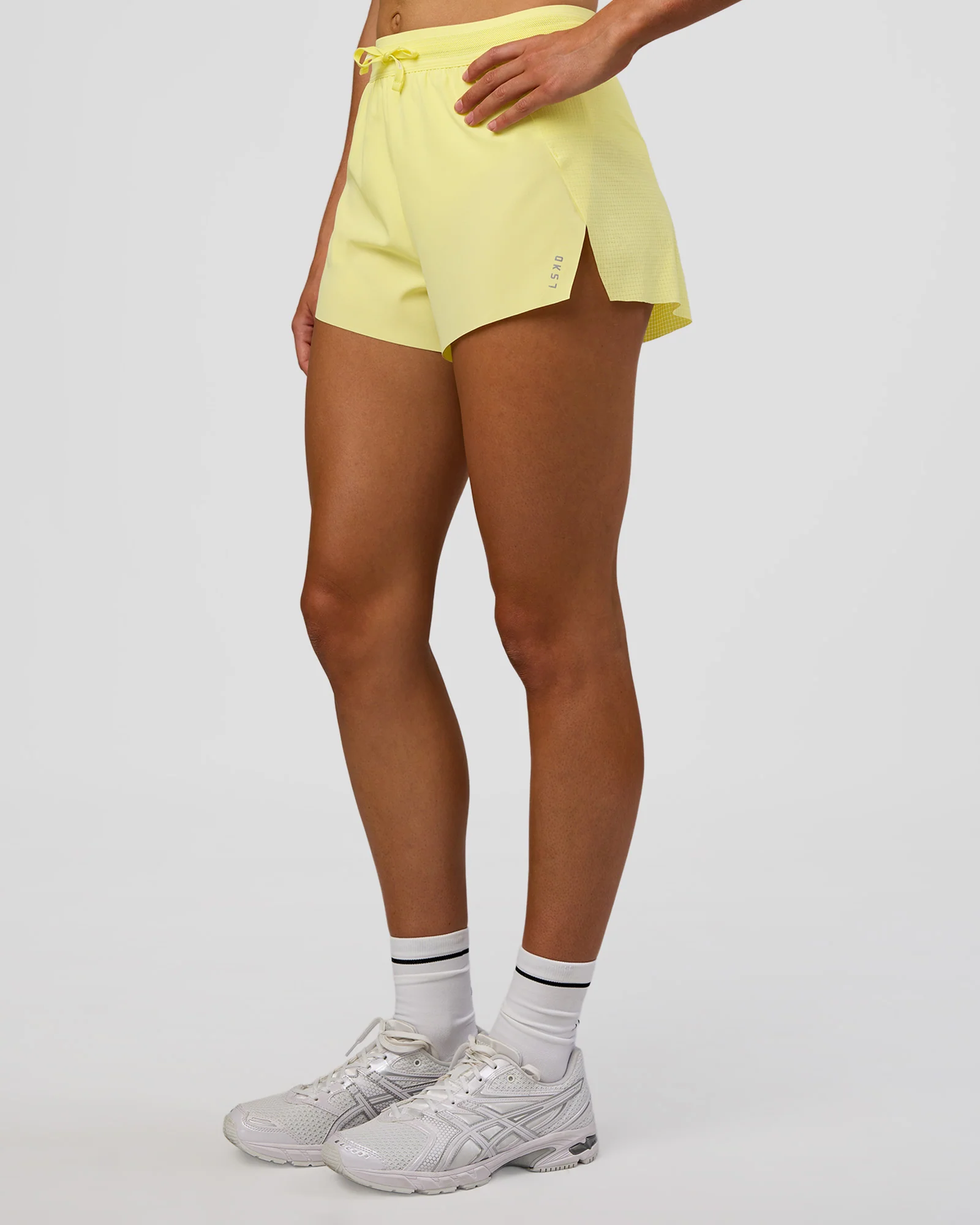 Accelerate 3" High-Rise Running Short - Yellow Fizz