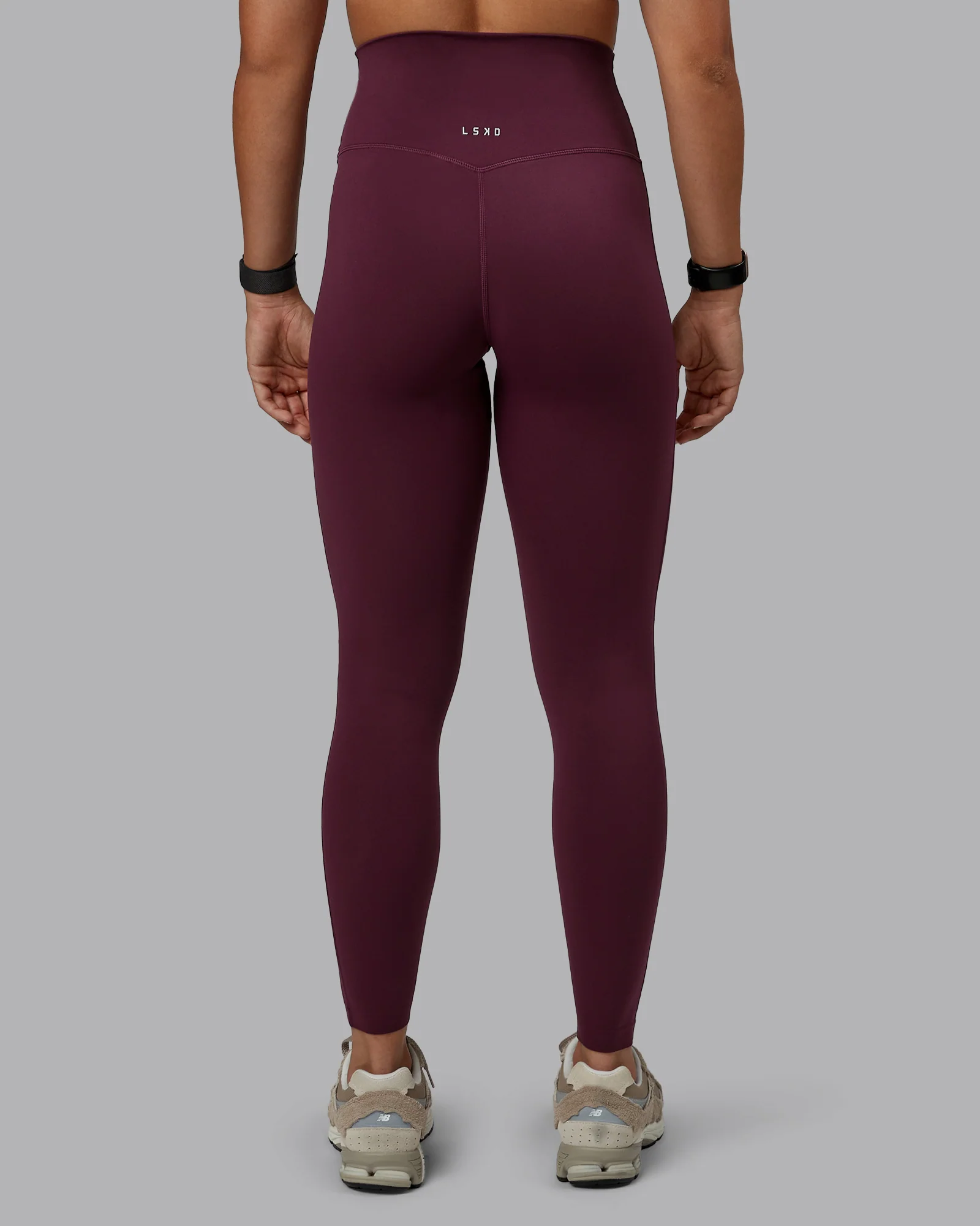 Elixir Ultra High-Rise Full Length Legging - Cherry Lacquer 4 Elixir Ultra High-Rise Full Length Legging - Cherry Lacquer