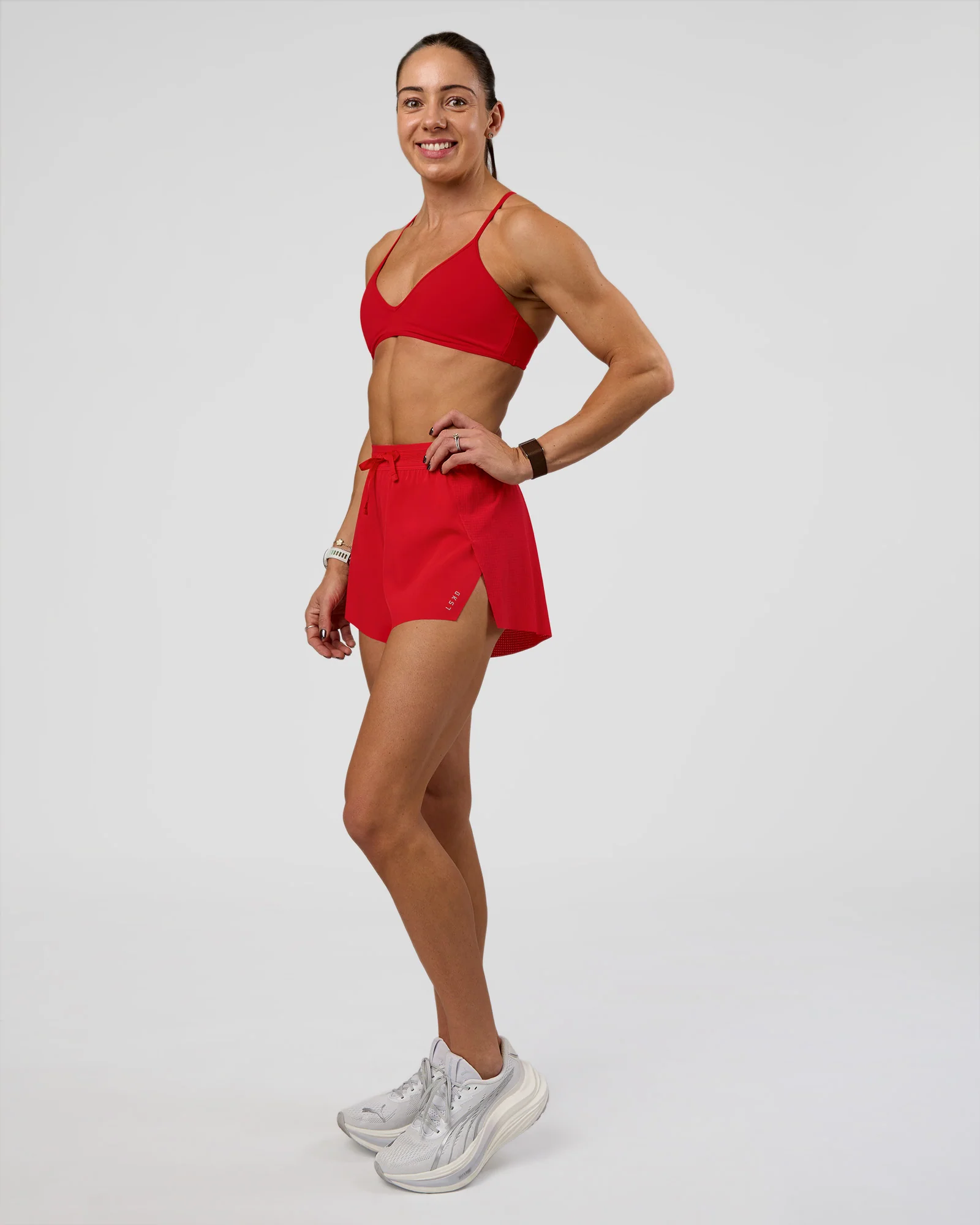 Accelerate 3" High-Rise Running Short - Flame