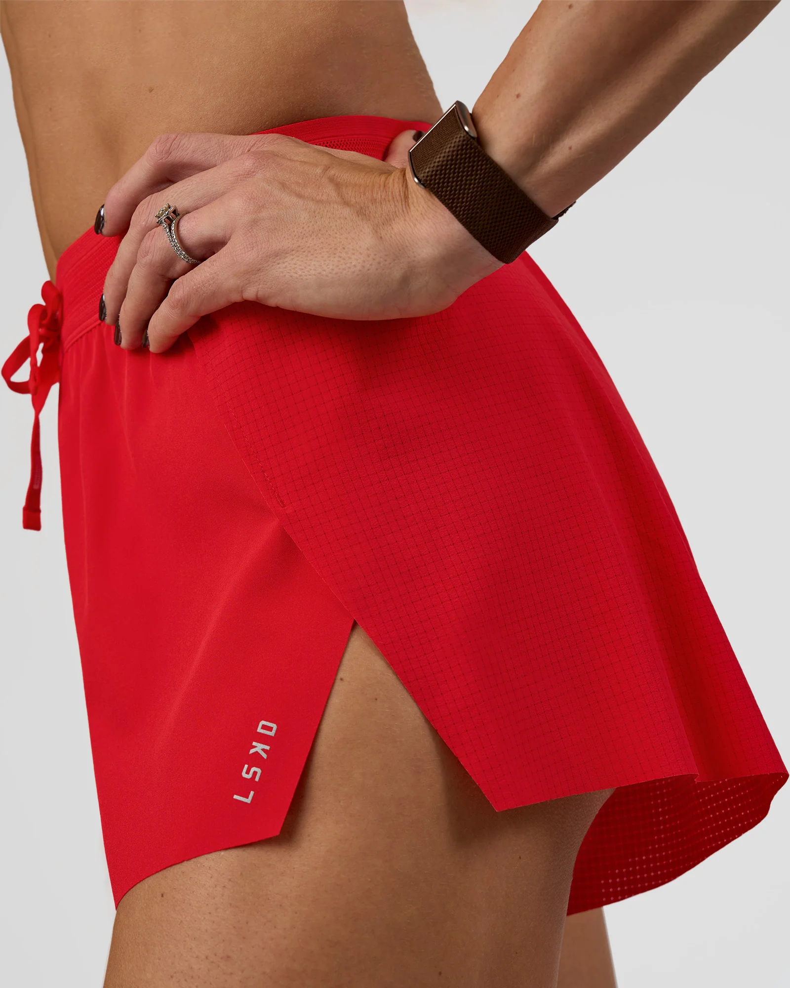 Accelerate 3" High-Rise Running Short - Flame