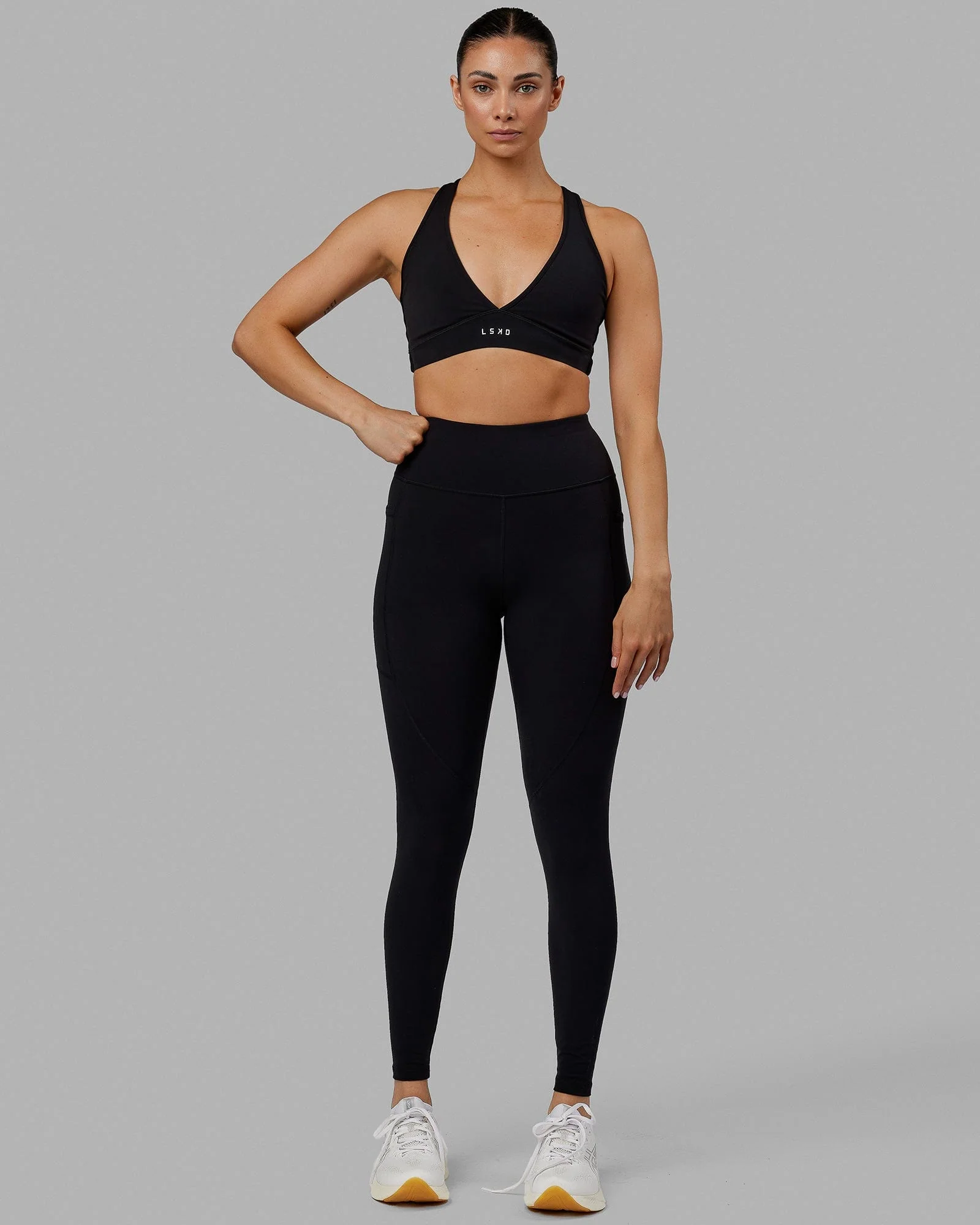 Rep Ultra High-Rise Full Length Legging Pockets No Logo - Black