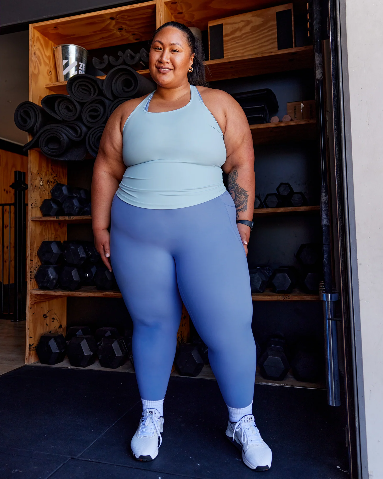 Lift Performance Tank - Glacial Blue 3 Lift Performance Tank - Glacial Blue