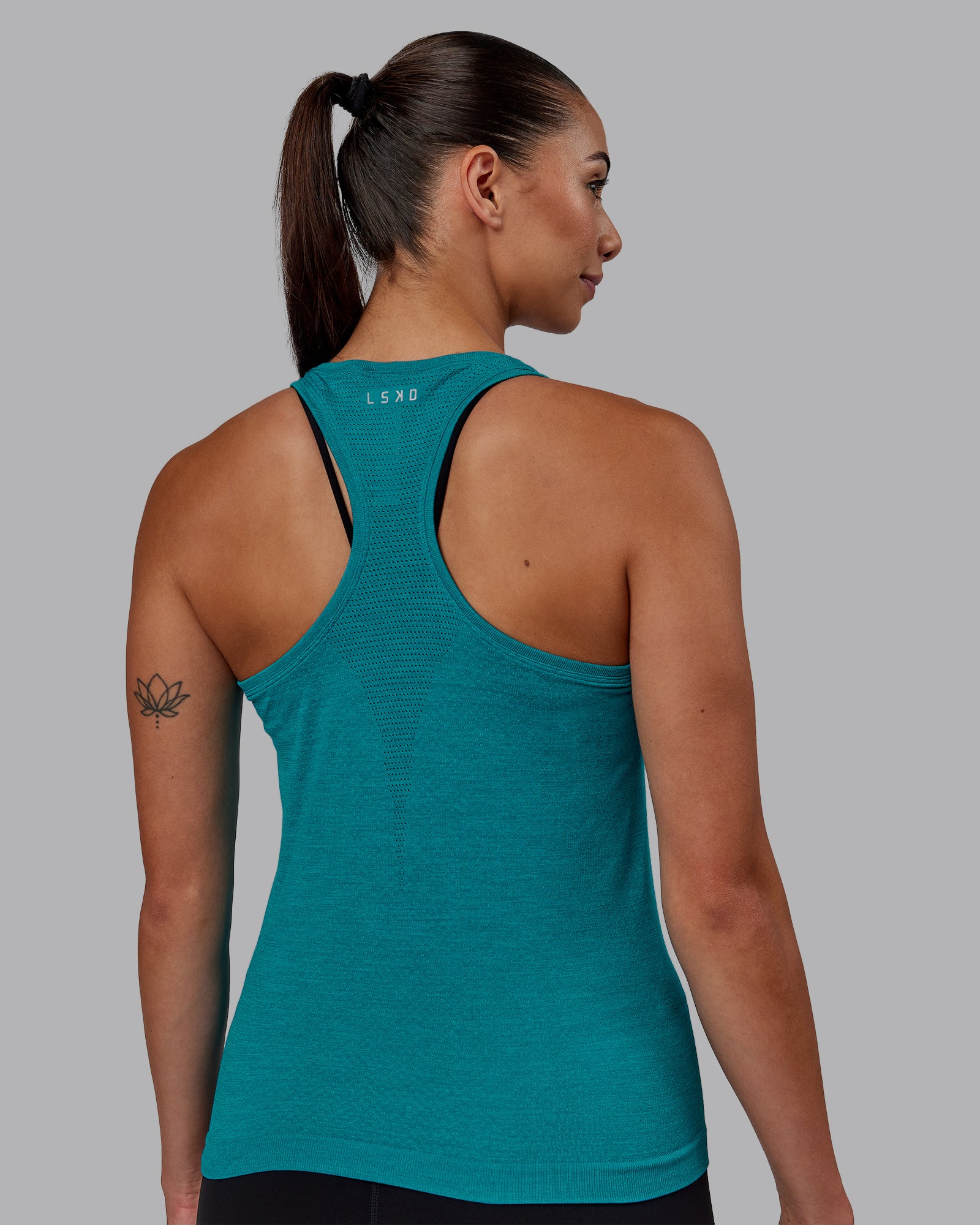 AeroFLX+ Seamless Tank - Blue Bird Marl