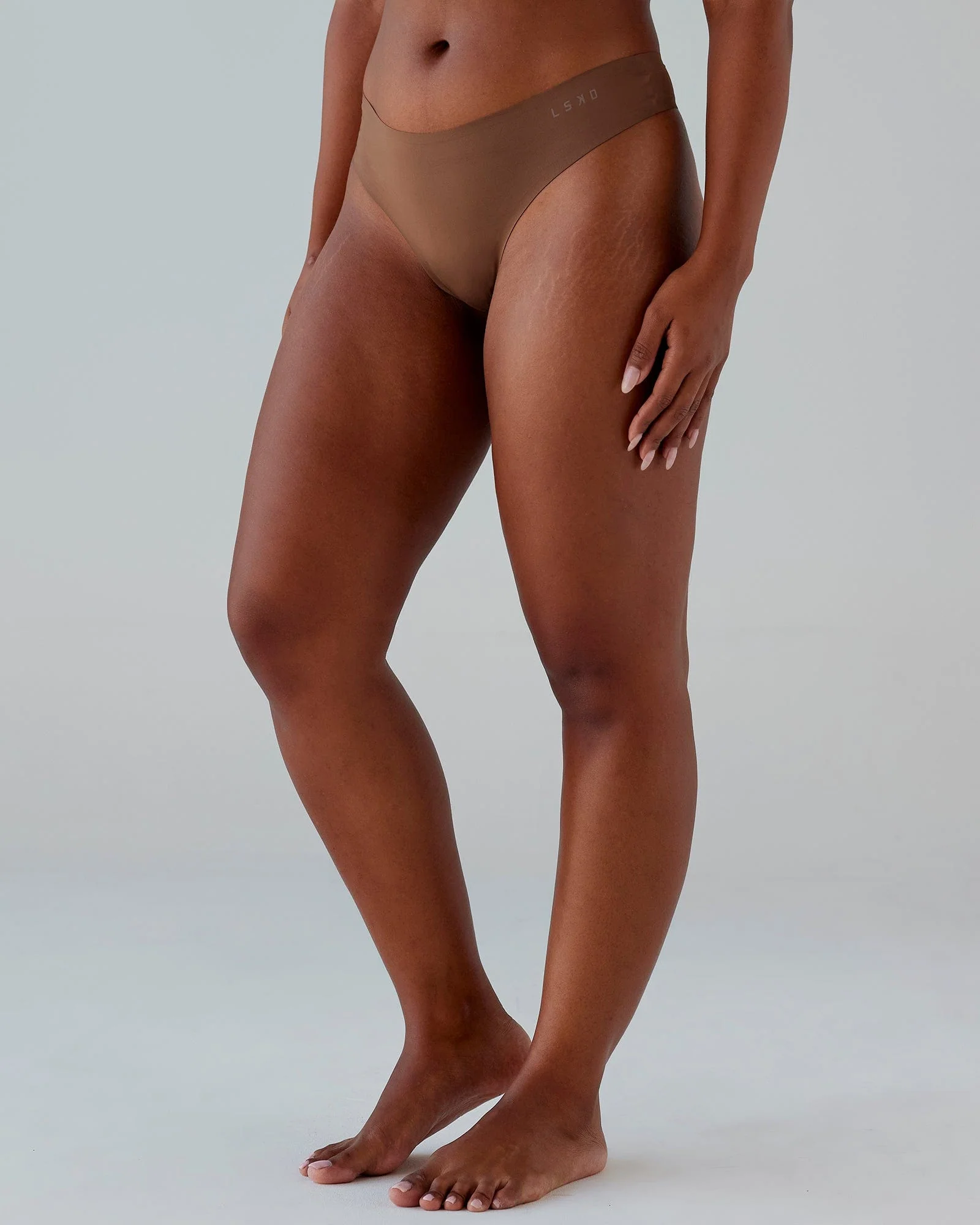 Seamless G-String 3 Pack - Mocha 5 Seamless G-String 3 Pack - Mocha