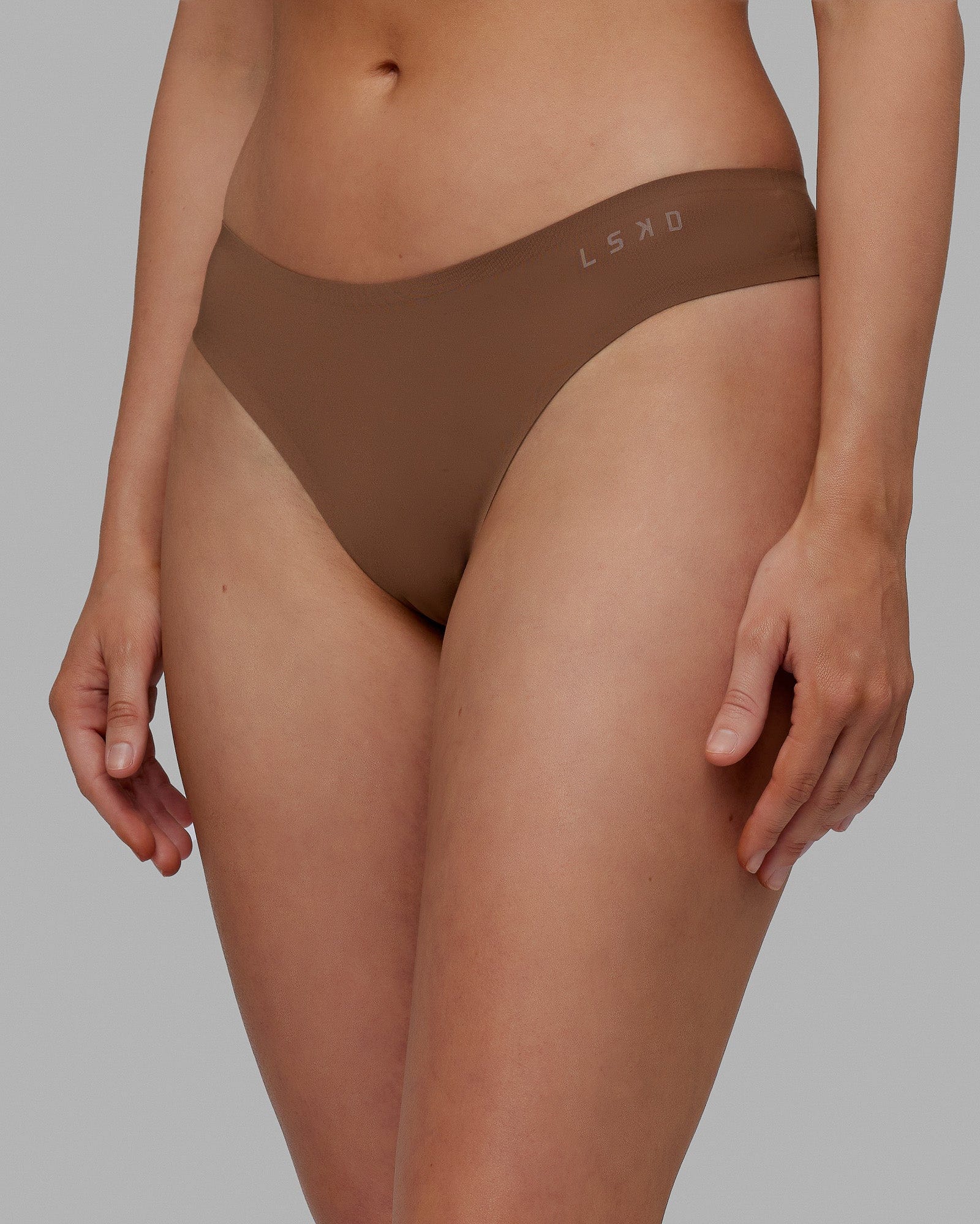 Seamless G-String 3 Pack - Mocha 6 Seamless G-String 3 Pack - Mocha
