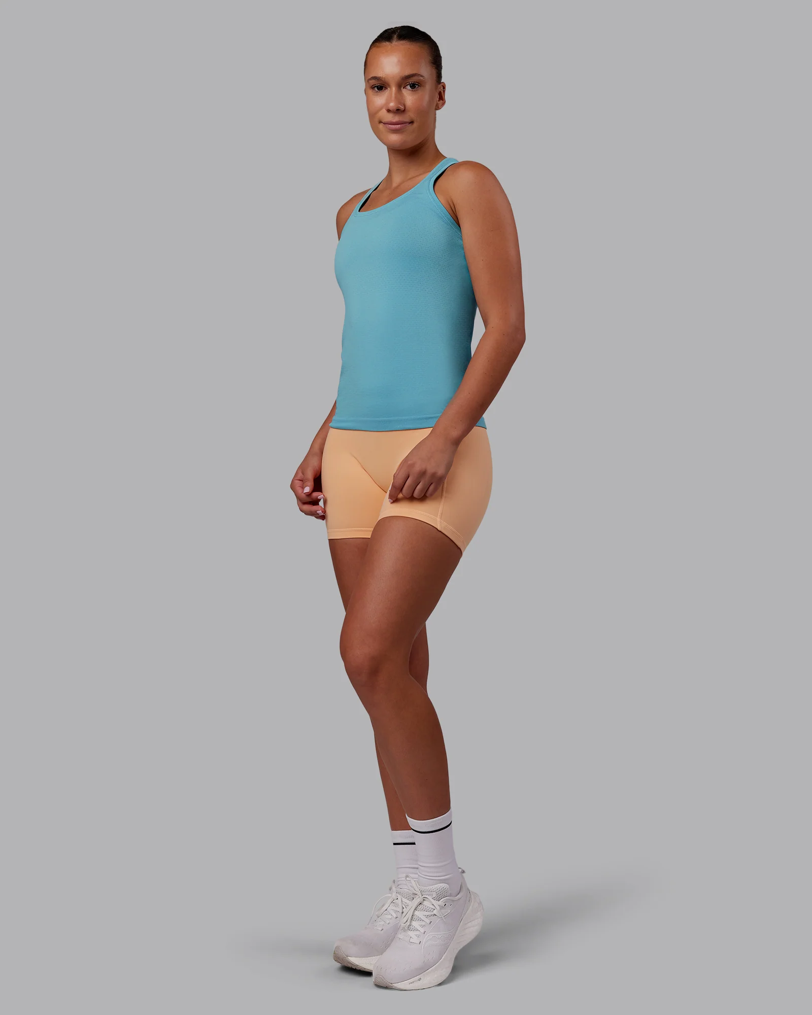 AeroFLX+ Seamless Tank - Retro Blue/Retro Blue