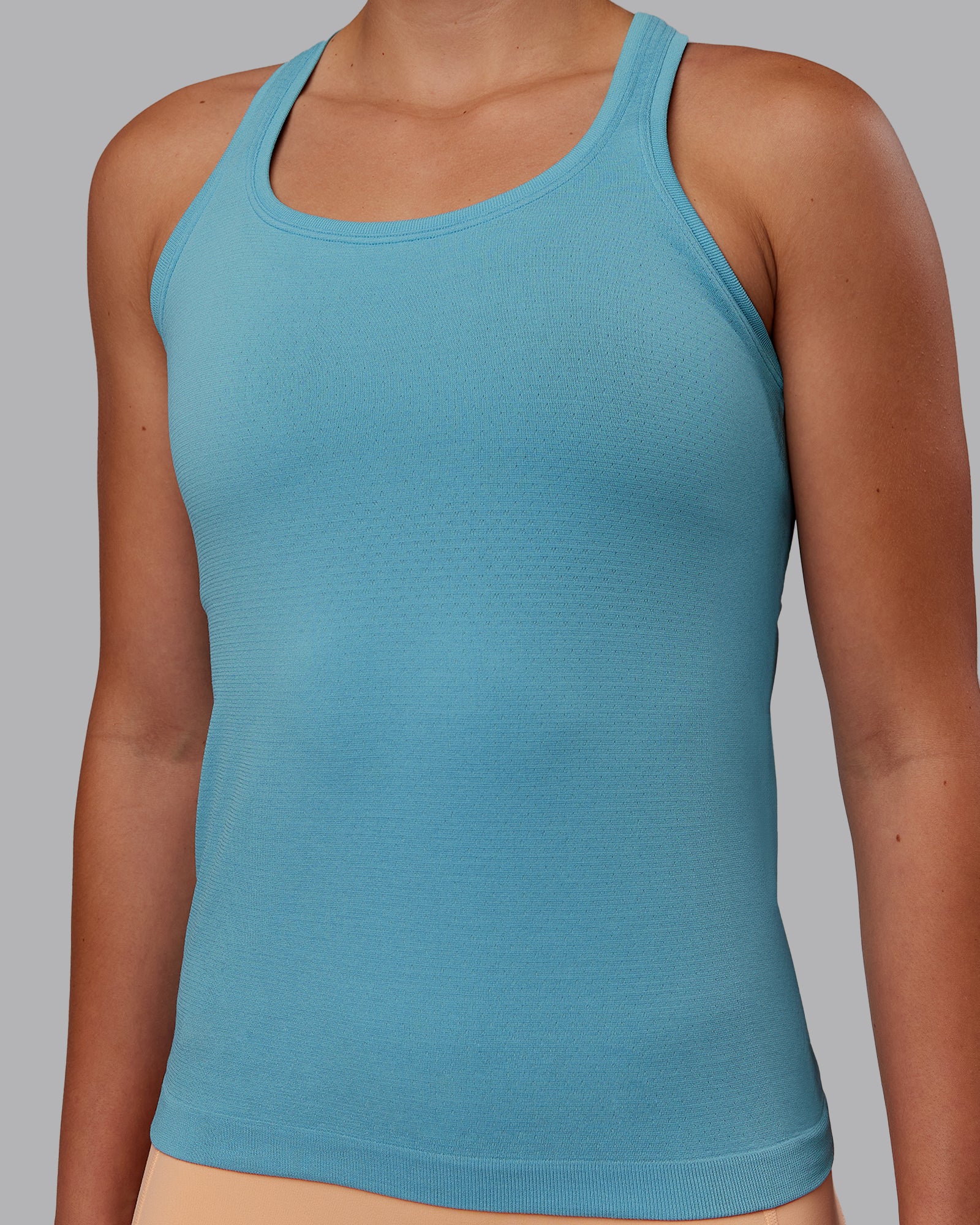 AeroFLX+ Seamless Tank - Retro Blue/Retro Blue