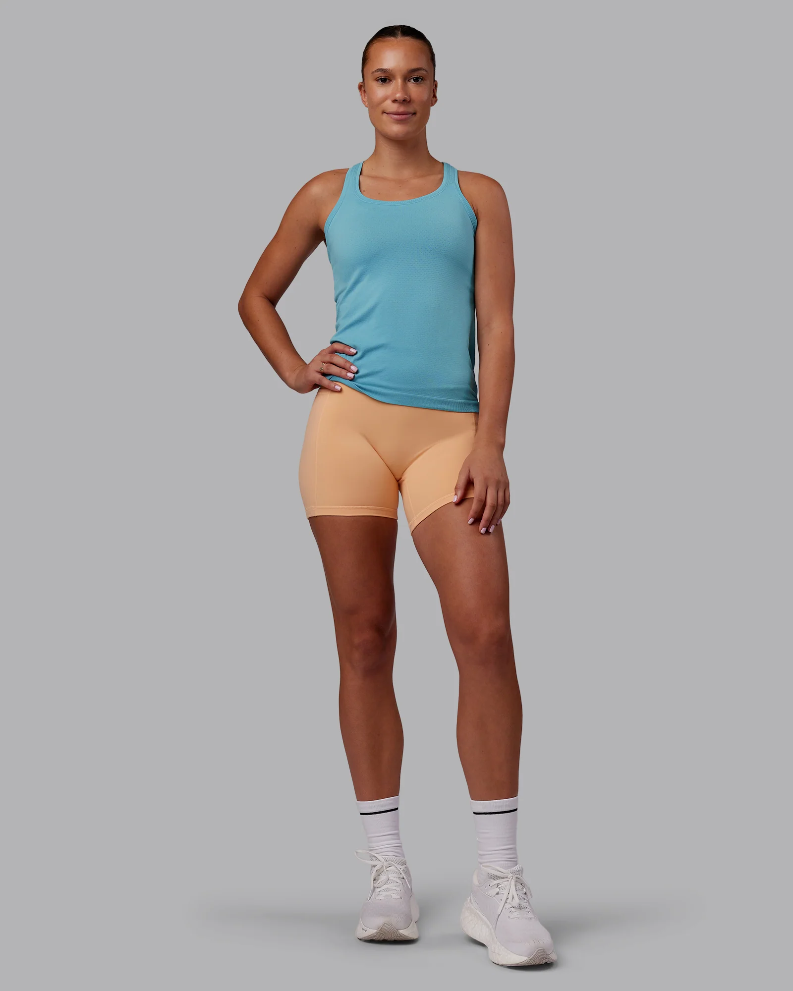 AeroFLX+ Seamless Tank - Retro Blue/Retro Blue