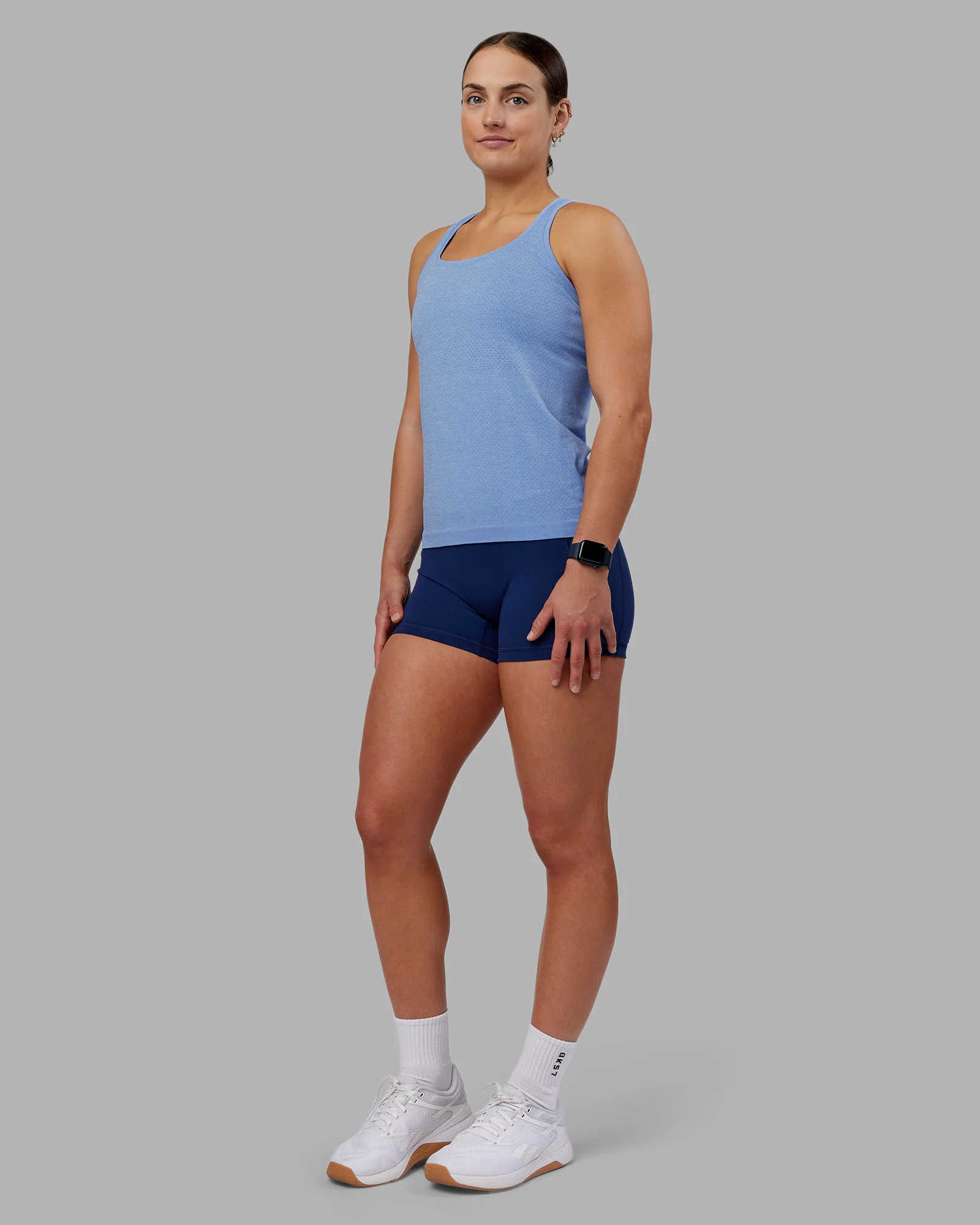 AeroFLX+ Seamless Tank - Cornflower Blue Marl 5 AeroFLX+ Seamless Tank - Cornflower Blue Marl