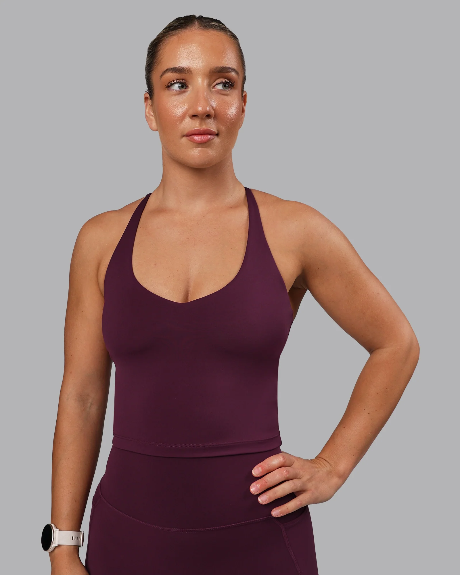 Movement Active Tank - Cherry Lacquer 4 Movement Active Tank - Cherry Lacquer