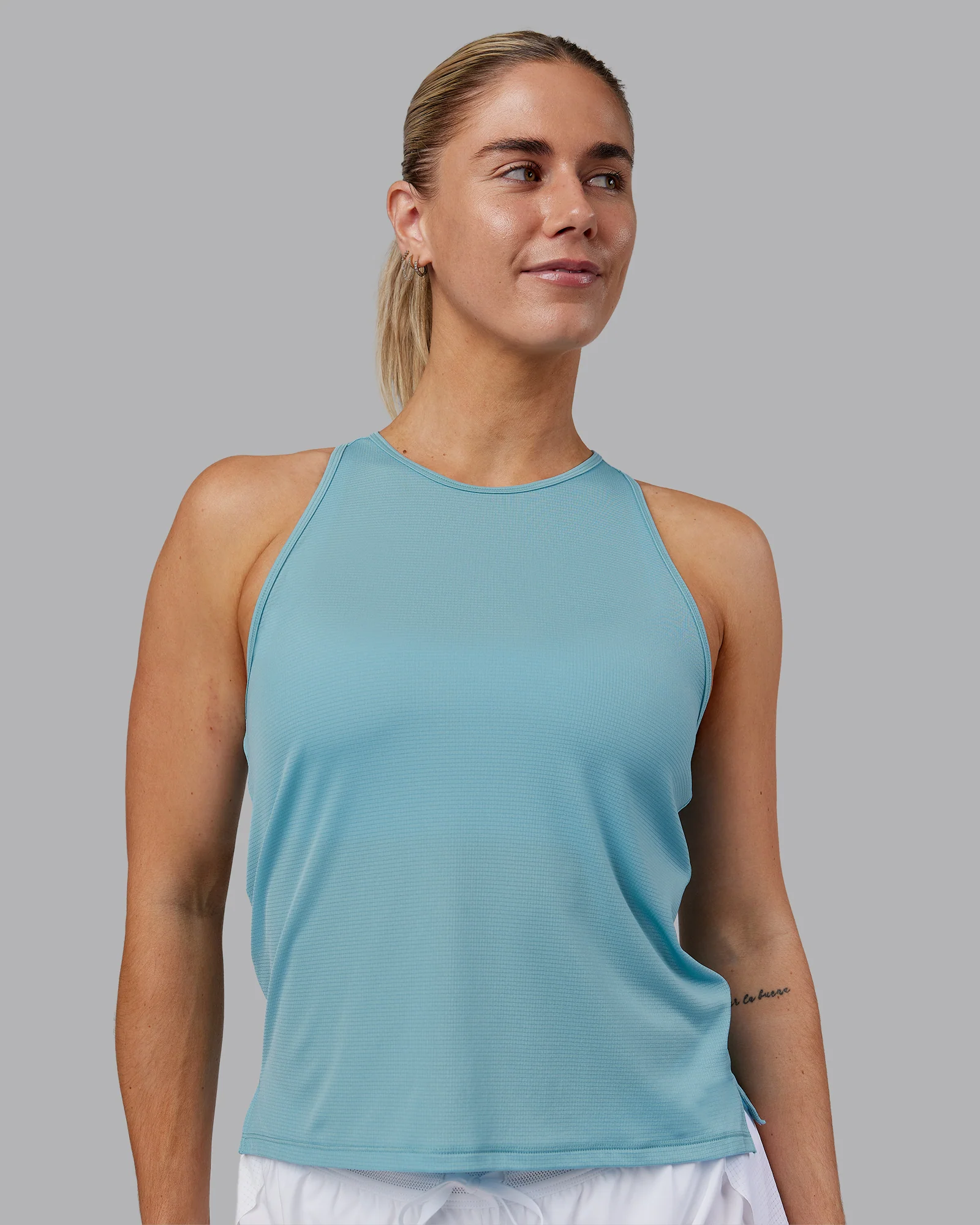 Pace Running Tank 2.0 - Retro Blue-white