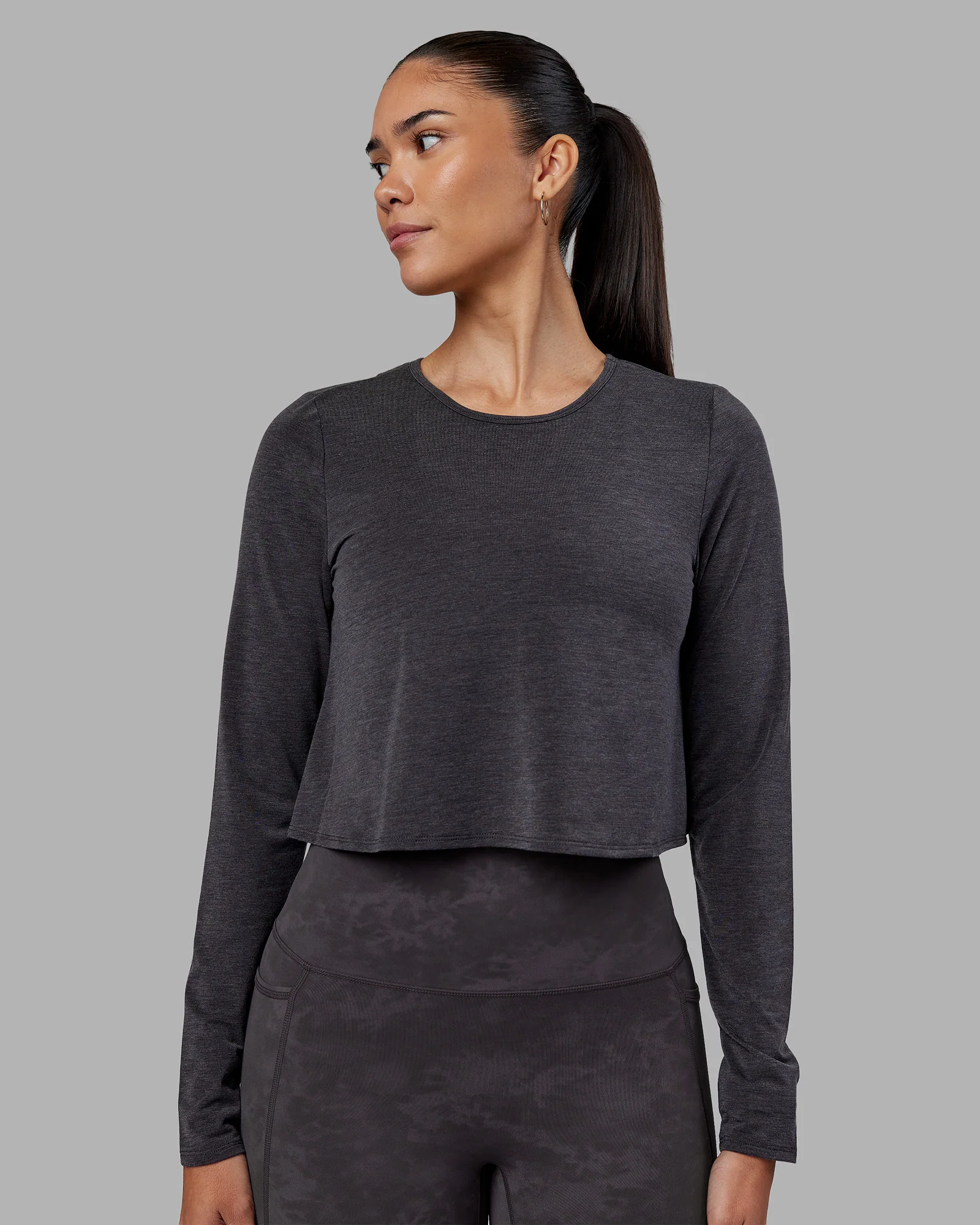 Breeze Long Sleeve Training Tee - Black