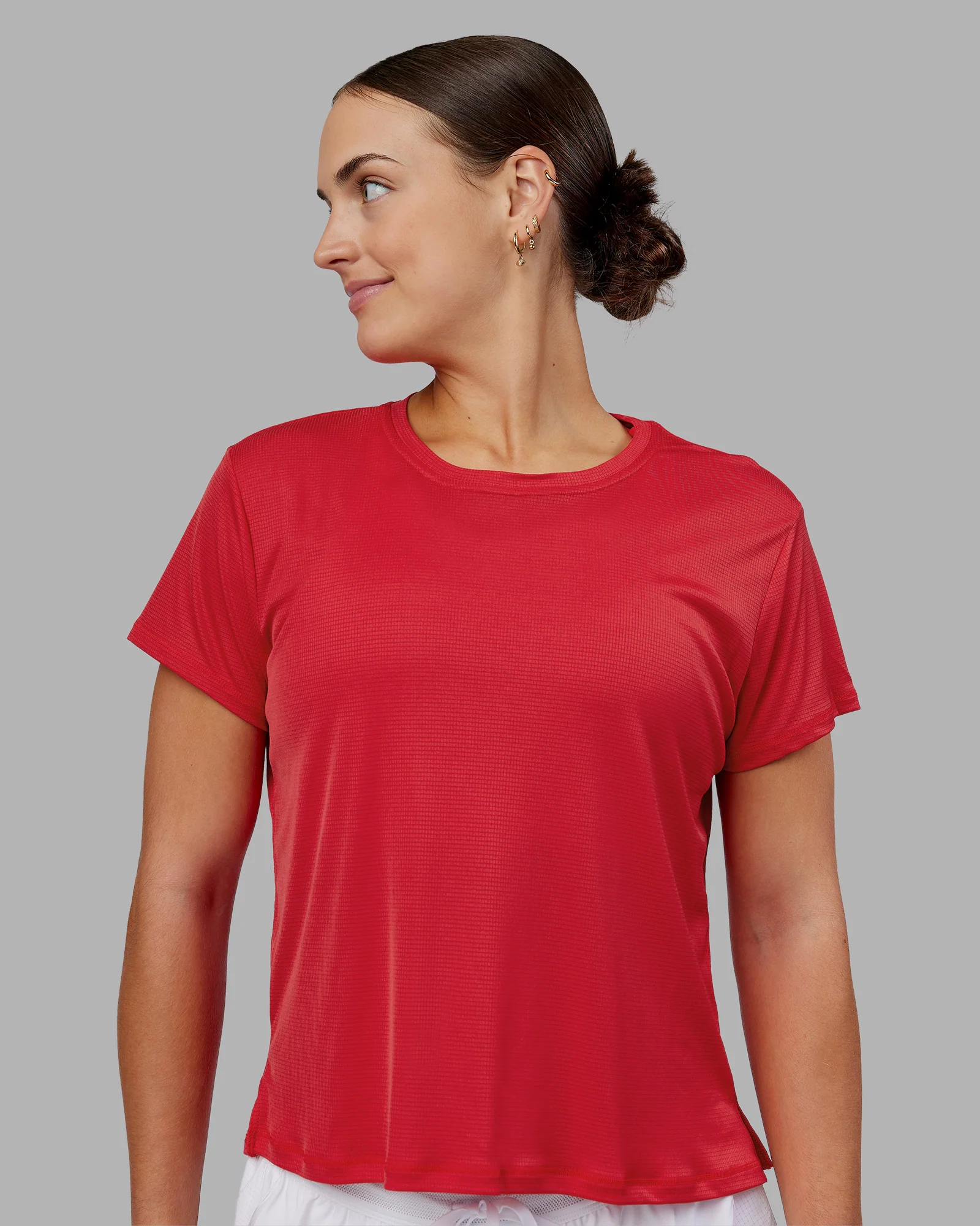 Pace Running Tee 2.0 - Scarlet