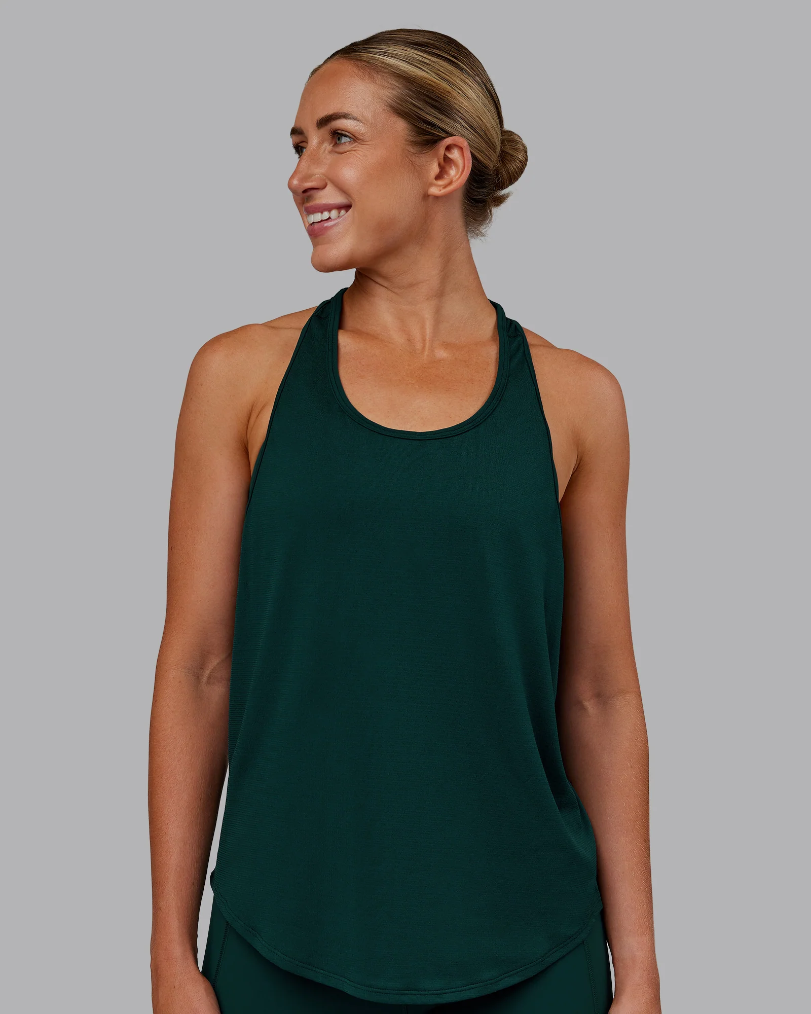 AeroFLX+ Drop Armhole Seamless Tank - Dark Moss/Dark Moss 4 AeroFLX+ Drop Armhole Seamless Tank - Dark Moss/Dark Moss