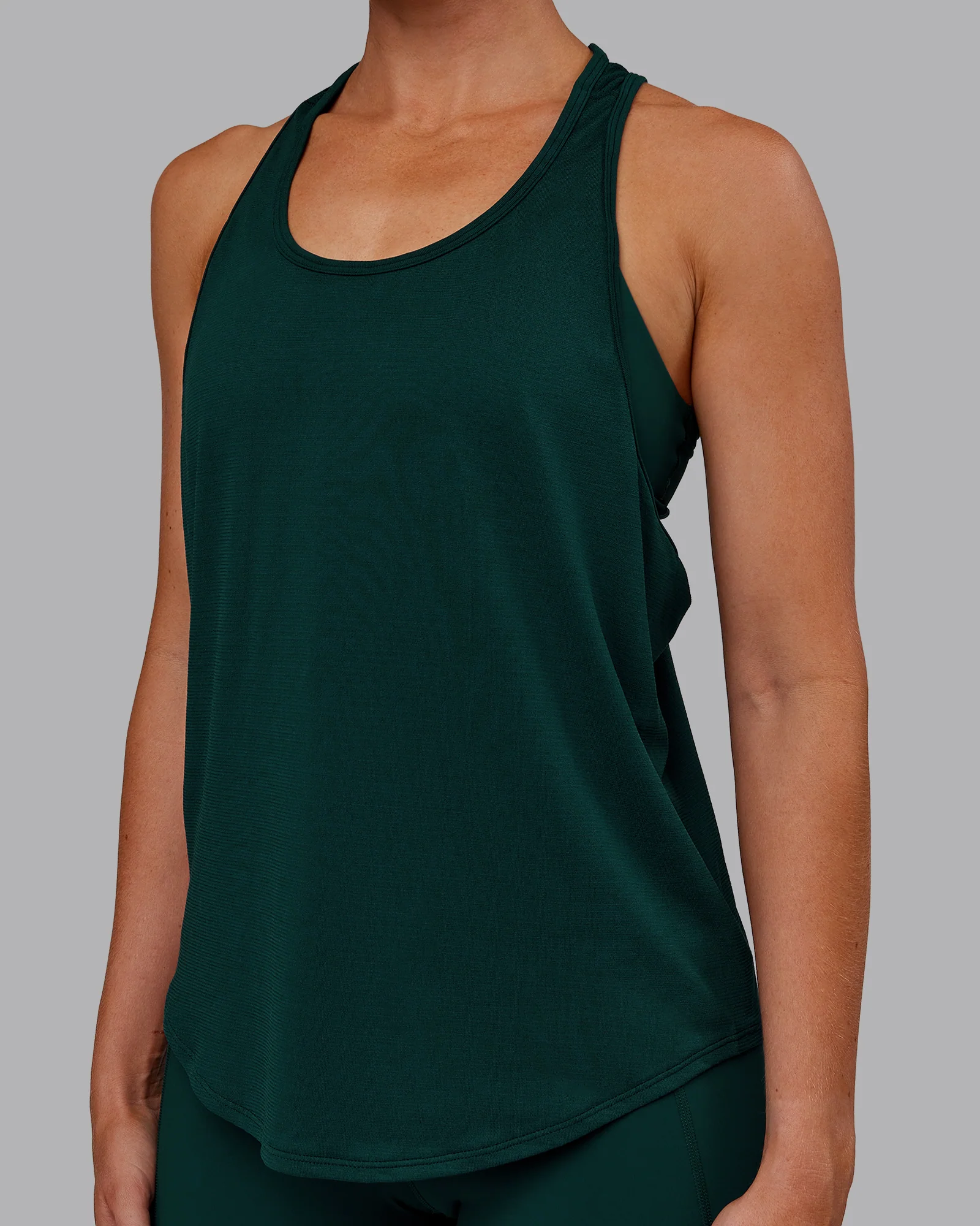 AeroFLX+ Drop Armhole Seamless Tank - Dark Moss/Dark Moss 5 AeroFLX+ Drop Armhole Seamless Tank - Dark Moss/Dark Moss